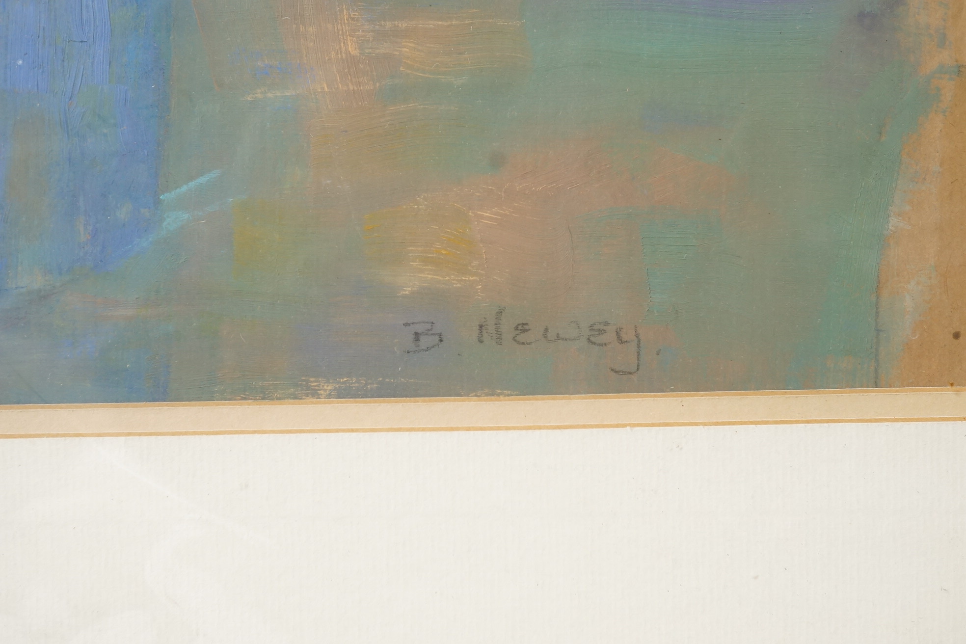 Billie Newey (Contemporary), Still life of flowers in a vase, signed, oil on board, 46 x 34cm